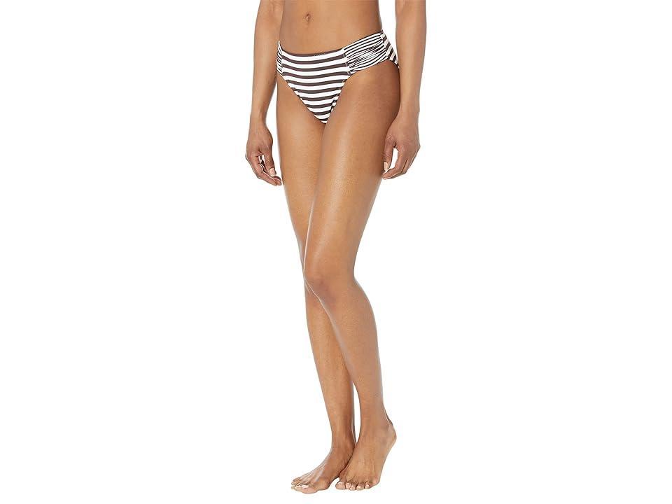 Tommy Bahama Breaker Bay Reversible Side Shirred Hipster (Double Chocolate Reversible) Women's Swimwear Product Image