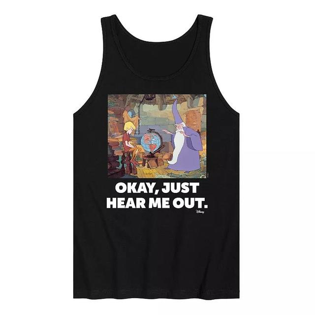 Disneys The Sword in the Stone Mens Okay, Just Hear Me Out Graphic Tank Top Product Image