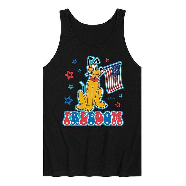 Disneys Pluto Mens Freedom Tank Top Product Image