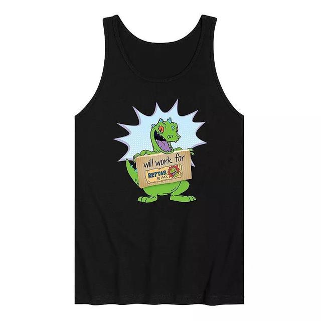 Mens Rugrats Reptar Work Tank Top Product Image