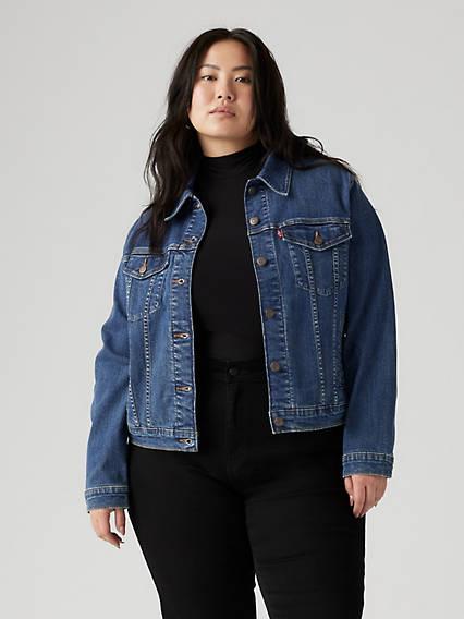 Levi's Sherpa Trucker Jacket (Plus Size) - Women's Product Image