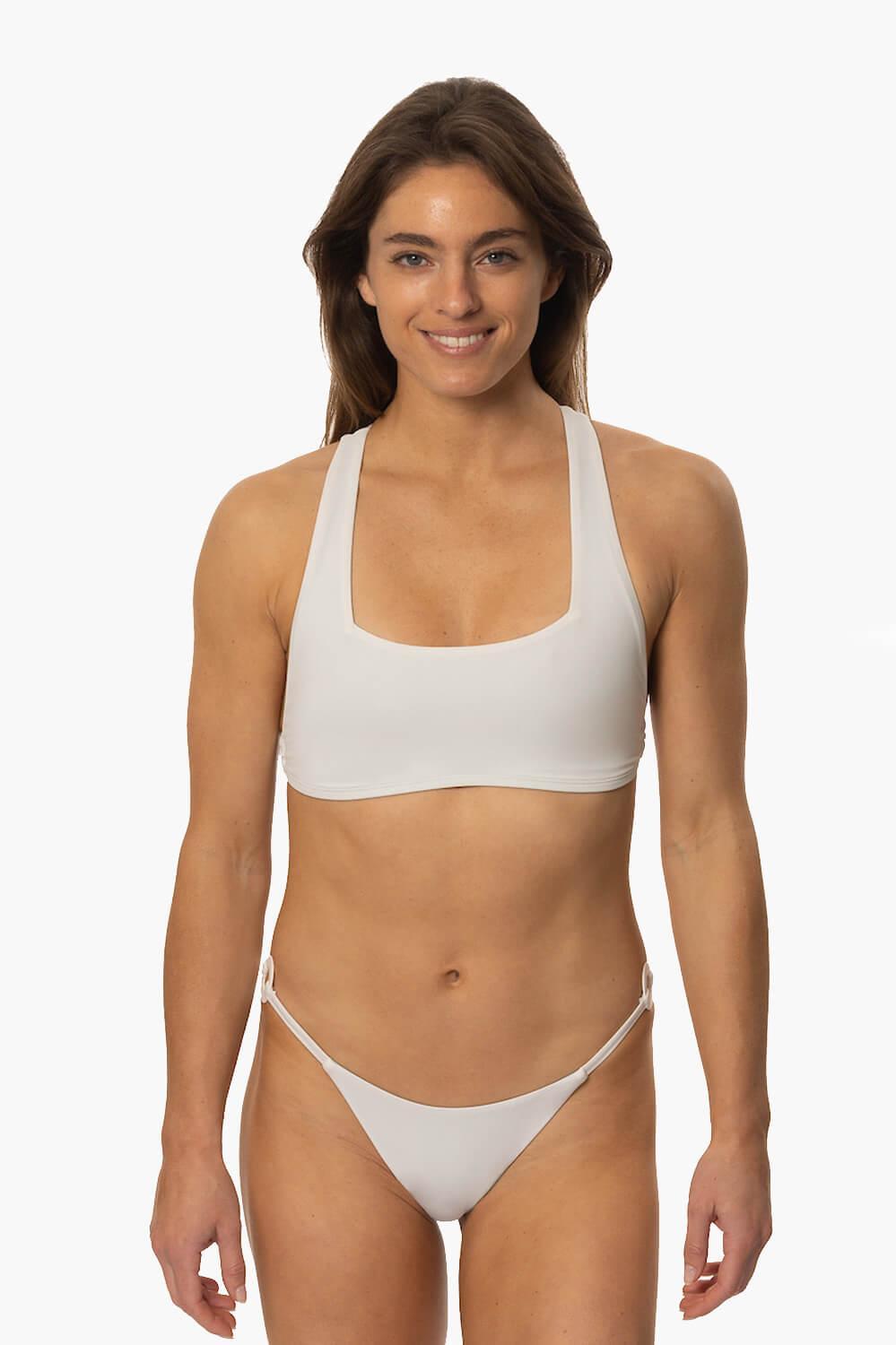 Luisa Bikini Bottom - White Female Product Image