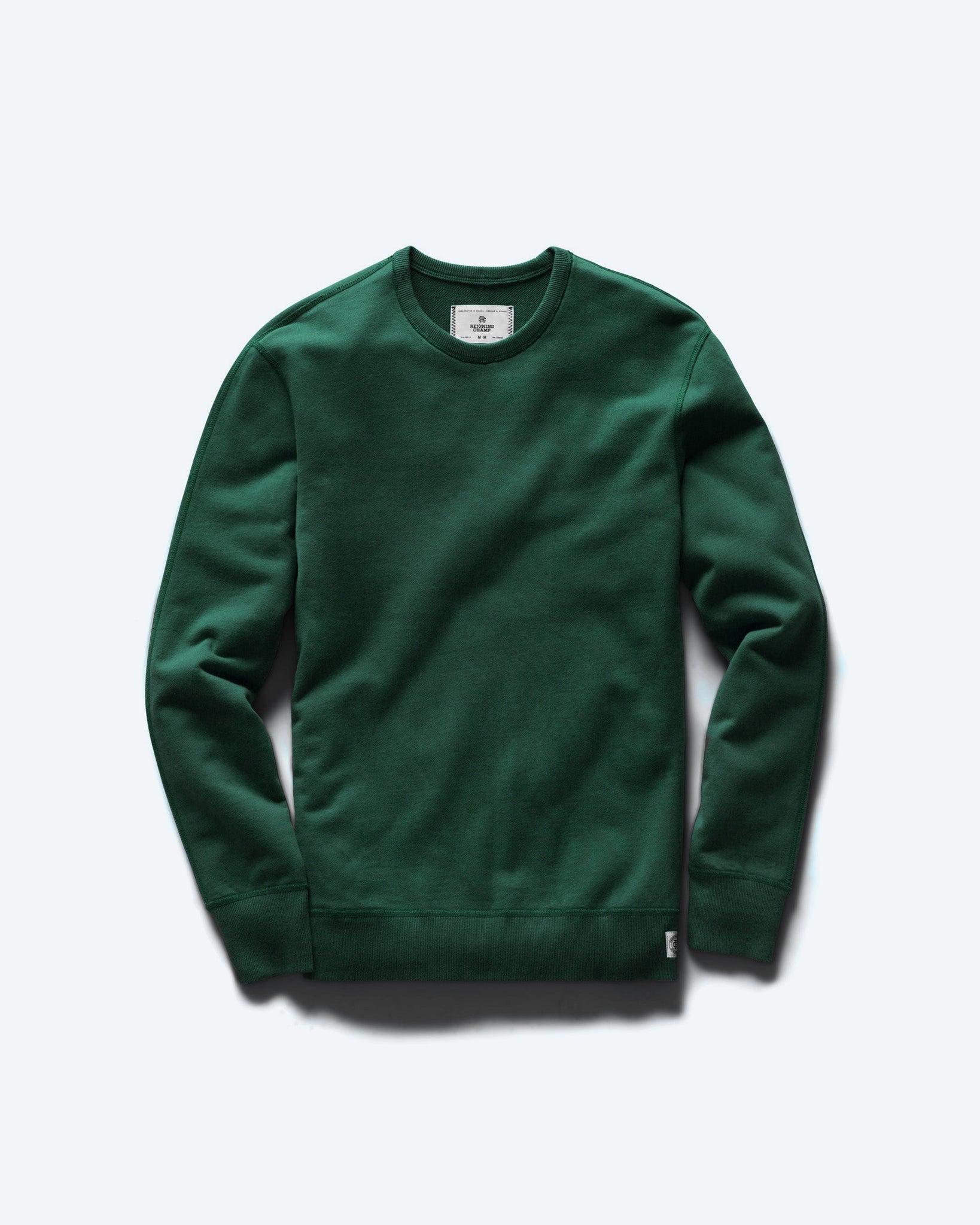 Midweight Terry Slim Crewneck Male Product Image