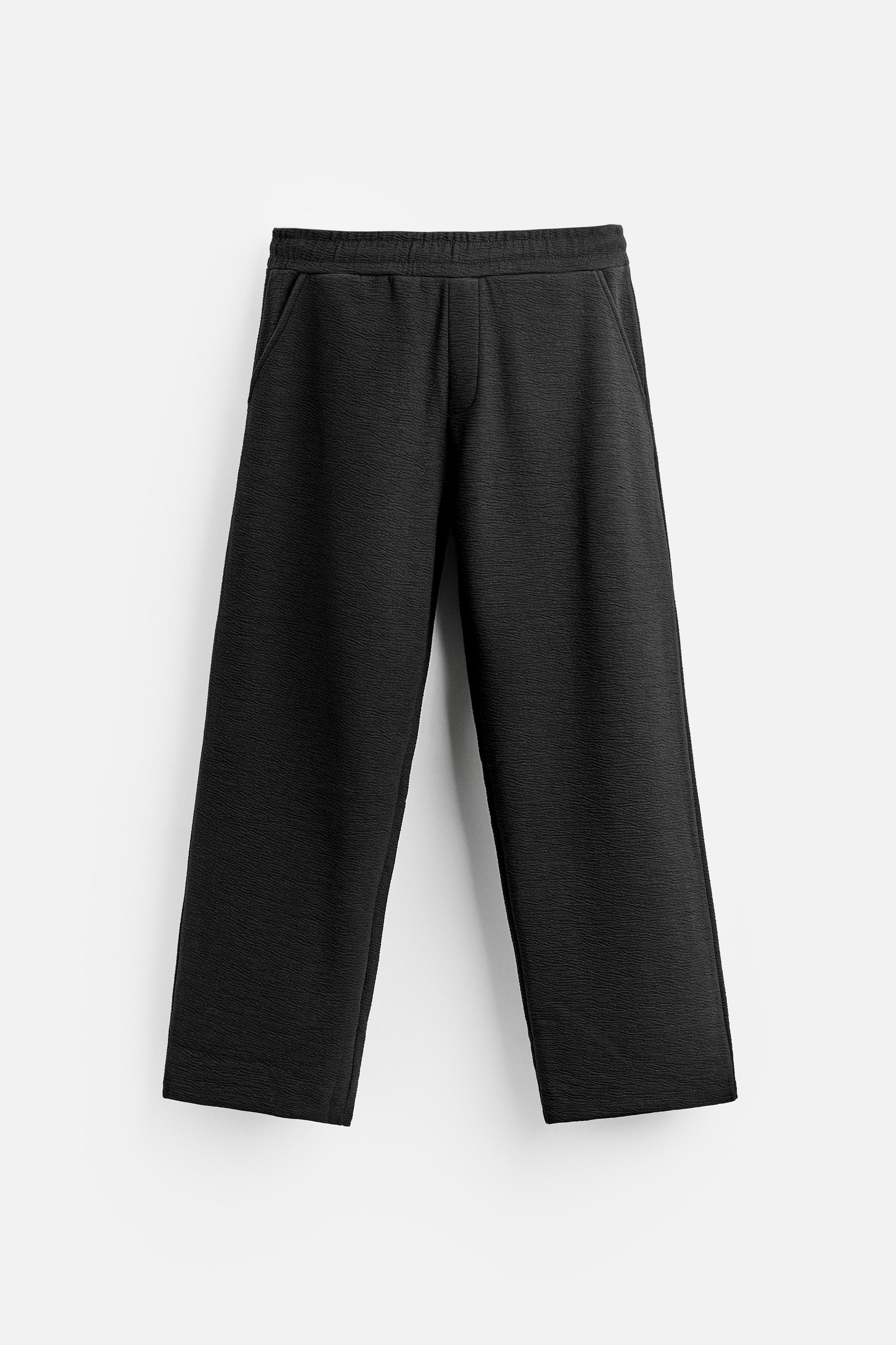 TEXTURED JACQUARD JOGGERS Product Image