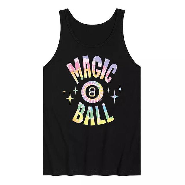 Mens Magic 8 Ball Tie Dye Tank Top Product Image