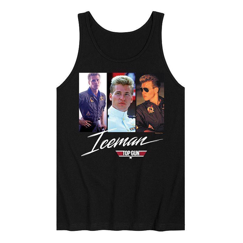 Mens Top Gun Iceman Tank Black Product Image