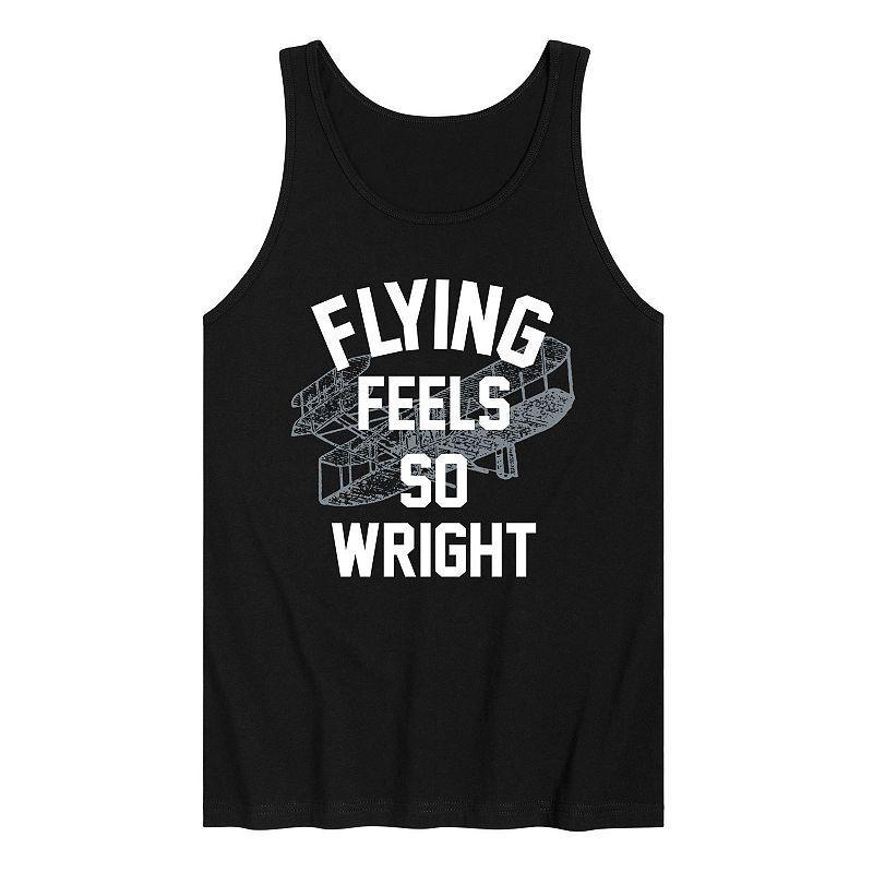 Mens Flying Feels So Wright Tank Top Product Image