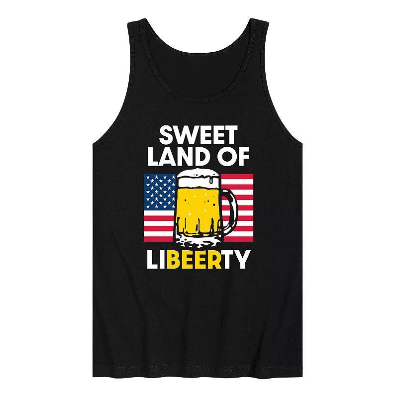 Mens Sweet Land of Liberty Tank Top Product Image