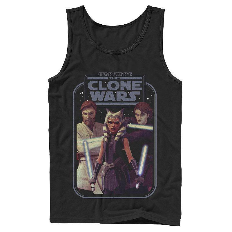 Mens Star Wars: The Clone Wars Heroes Group Shot Tank Product Image