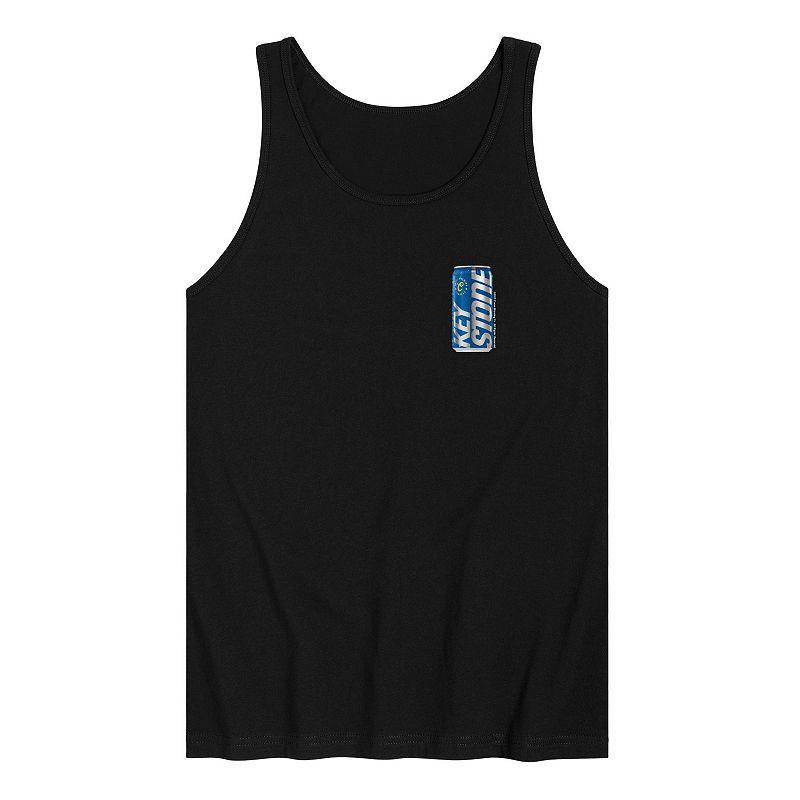 Mens Keystone Light Bottle Can Tank Top Product Image