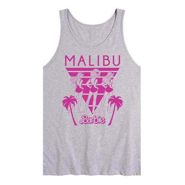 Mens Barbie Malibu Tank Top Med Grey Product Image