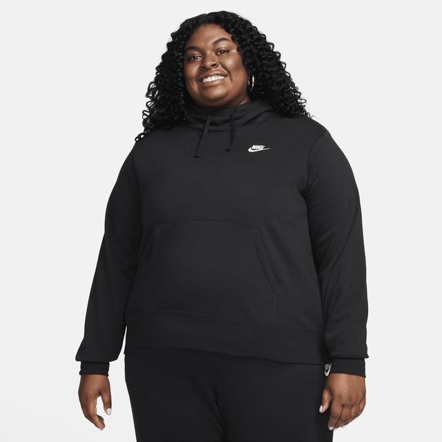 Women's Nike Sportswear Club Fleece Funnel-Neck Hoodie (Plus Size) Product Image