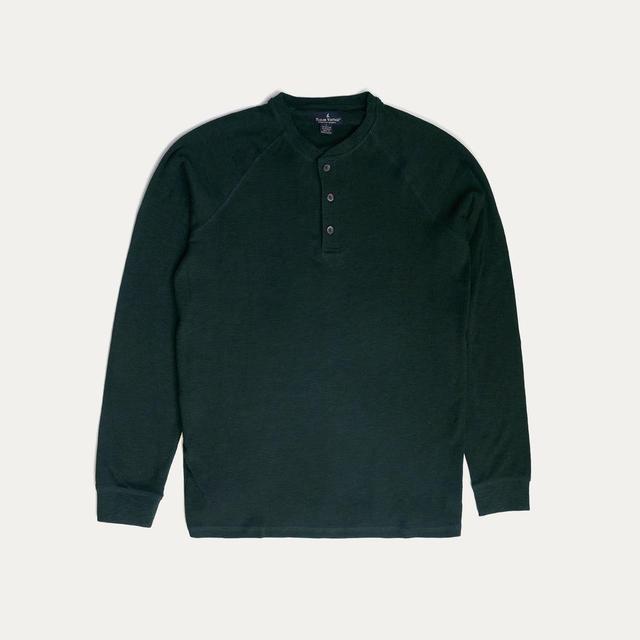 Quinn Long Sleeve Waffle Henley Product Image