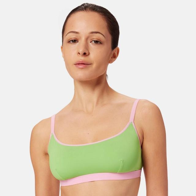 Parade Womens Re:Play Scoop Neck Wireless Bralette - Guava L Product Image