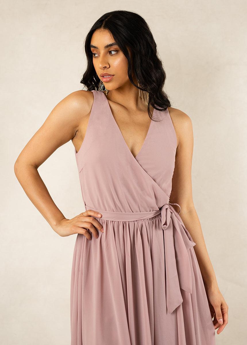 Miriam Bridesmaid Dress in Woodrose Product Image