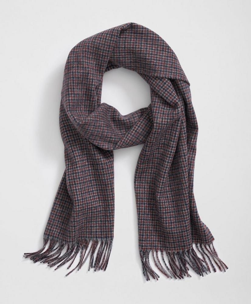 Lambswool Guncheck Scarf Product Image