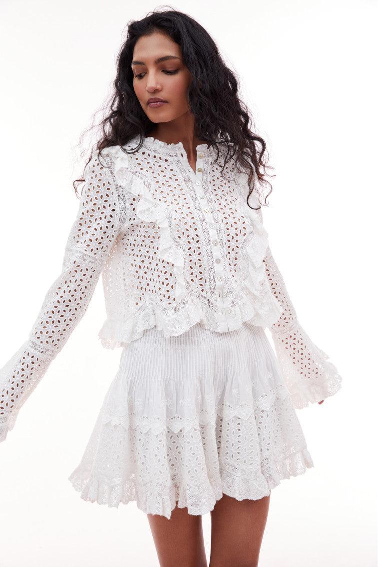 Brightlin Eyelet Blouse Product Image