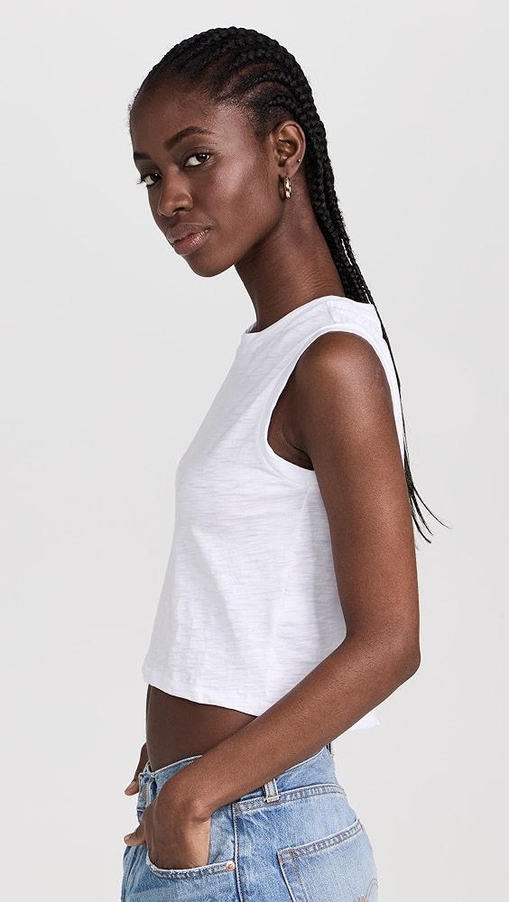 Goldie Sleeveless Crop Tee | Shopbop Product Image