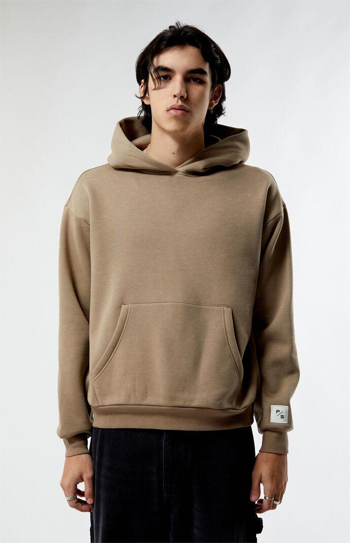 Men's Solid Hoodie - Product Image