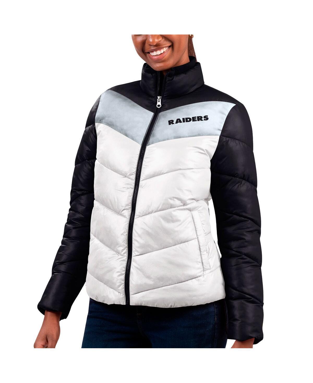 Womens G-iii 4Her by Carl Banks White Las Vegas Raiders New Star Quilted Full-Zip Jacket - White Product Image