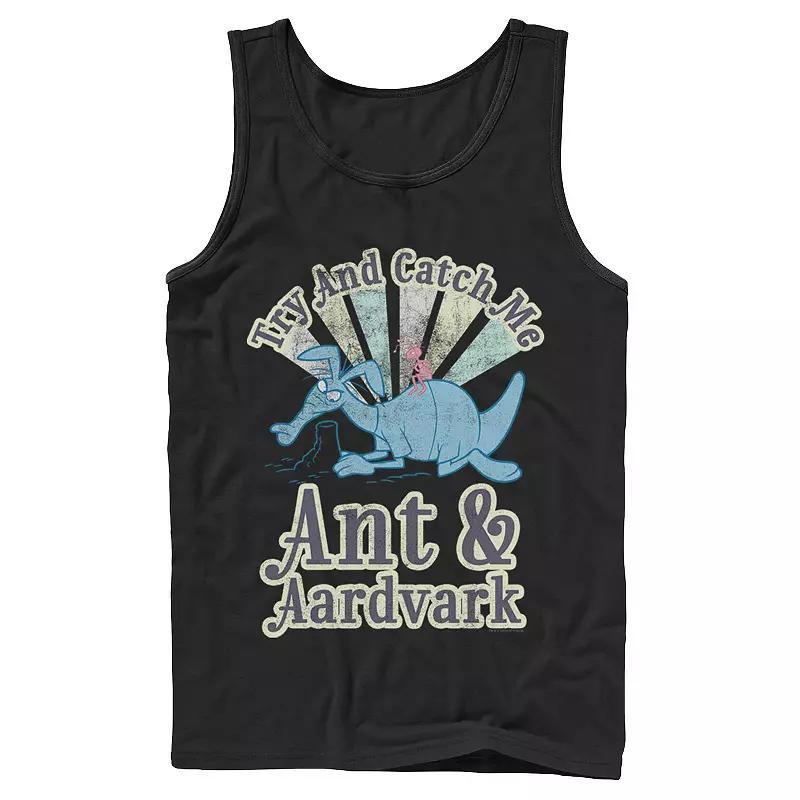 Mens Pink Panther Ant And Aardvark Try And Catch Me Tank Top Product Image