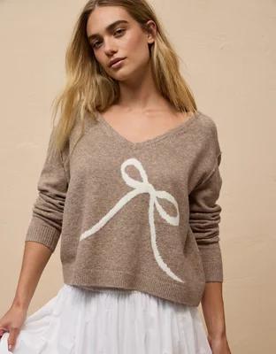 AE Whoa So Soft V-Neck Sweater Product Image