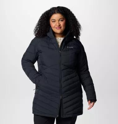 Columbia Women's Joy Peak II Mid Hooded Jacket - Plus Size- Product Image