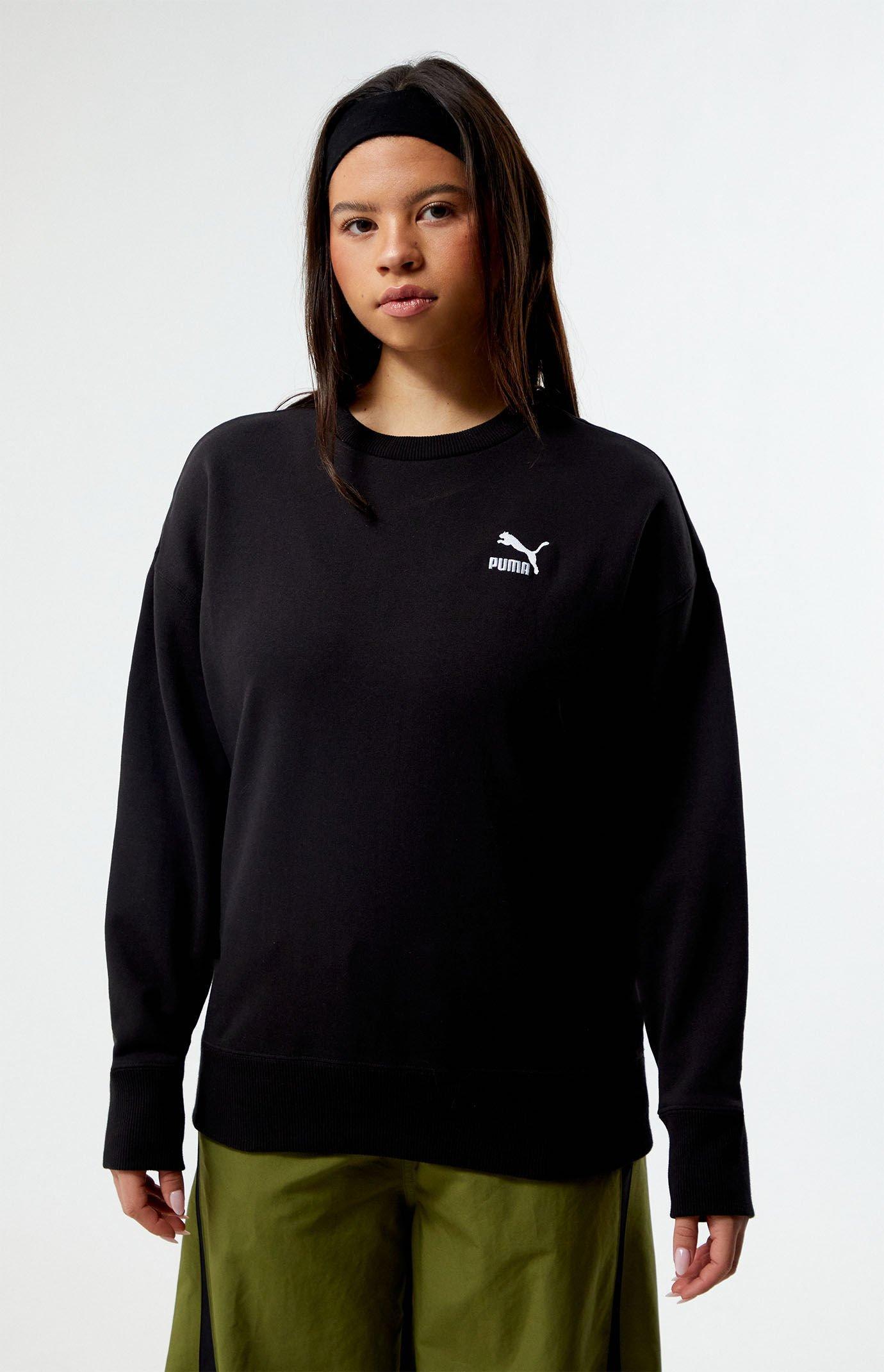 Puma Women's Relaxed Crew Neck Sweatshirt - Product Image