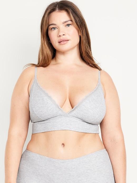 Longline Waffle Bralette Product Image