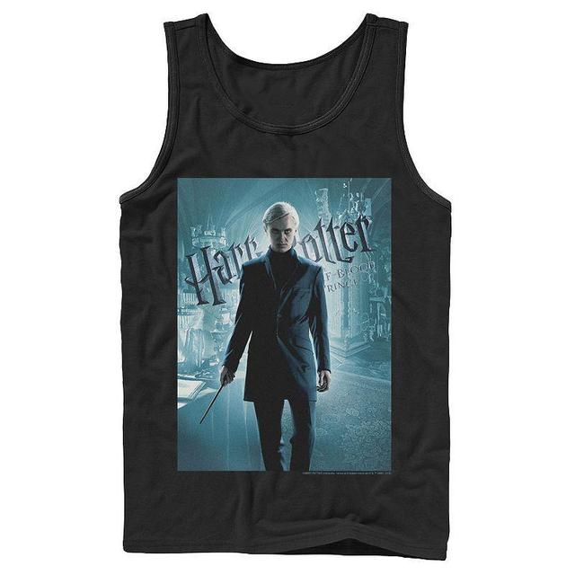 Mens Harry Potter Half-Blood Prince Draco Malfoy Character Poster Graphic Tank Top Product Image