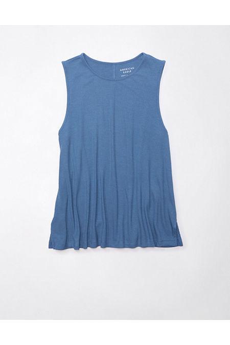 AE Soft Sexy Ribbed Swing Tank Top Women's Product Image