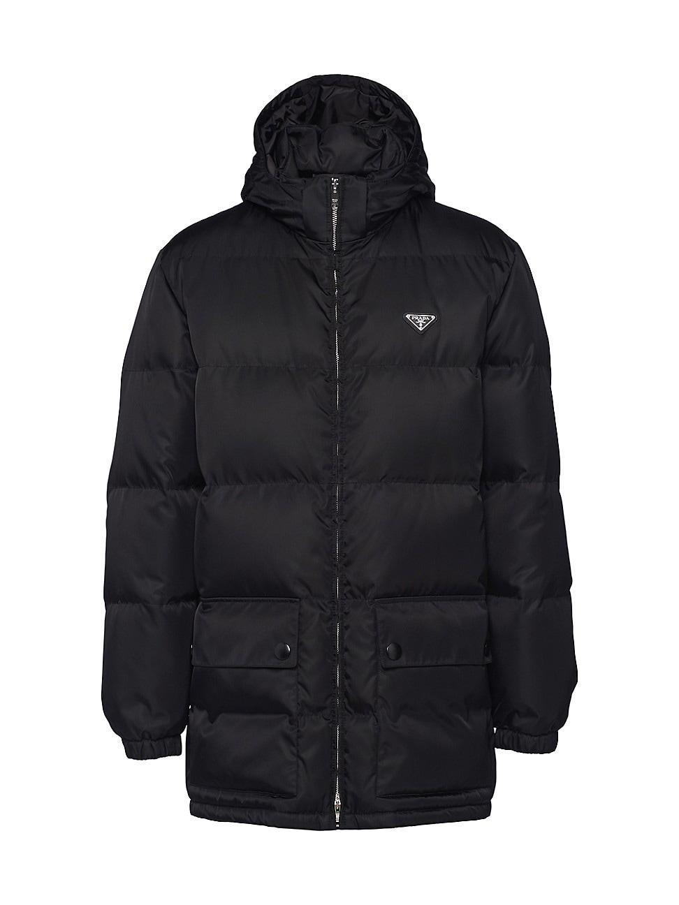 Mens Long Re-Nylon Down Jacket Product Image