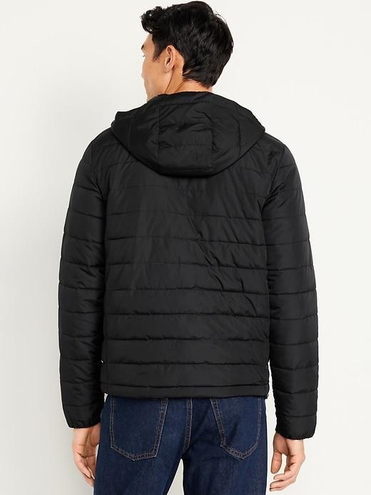 Water-Resistant Narrow-Channel Puffer Jacket Product Image