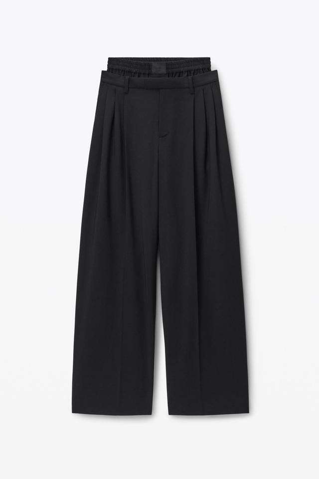 Pre-styled Boxer Pleated Trouser Product Image