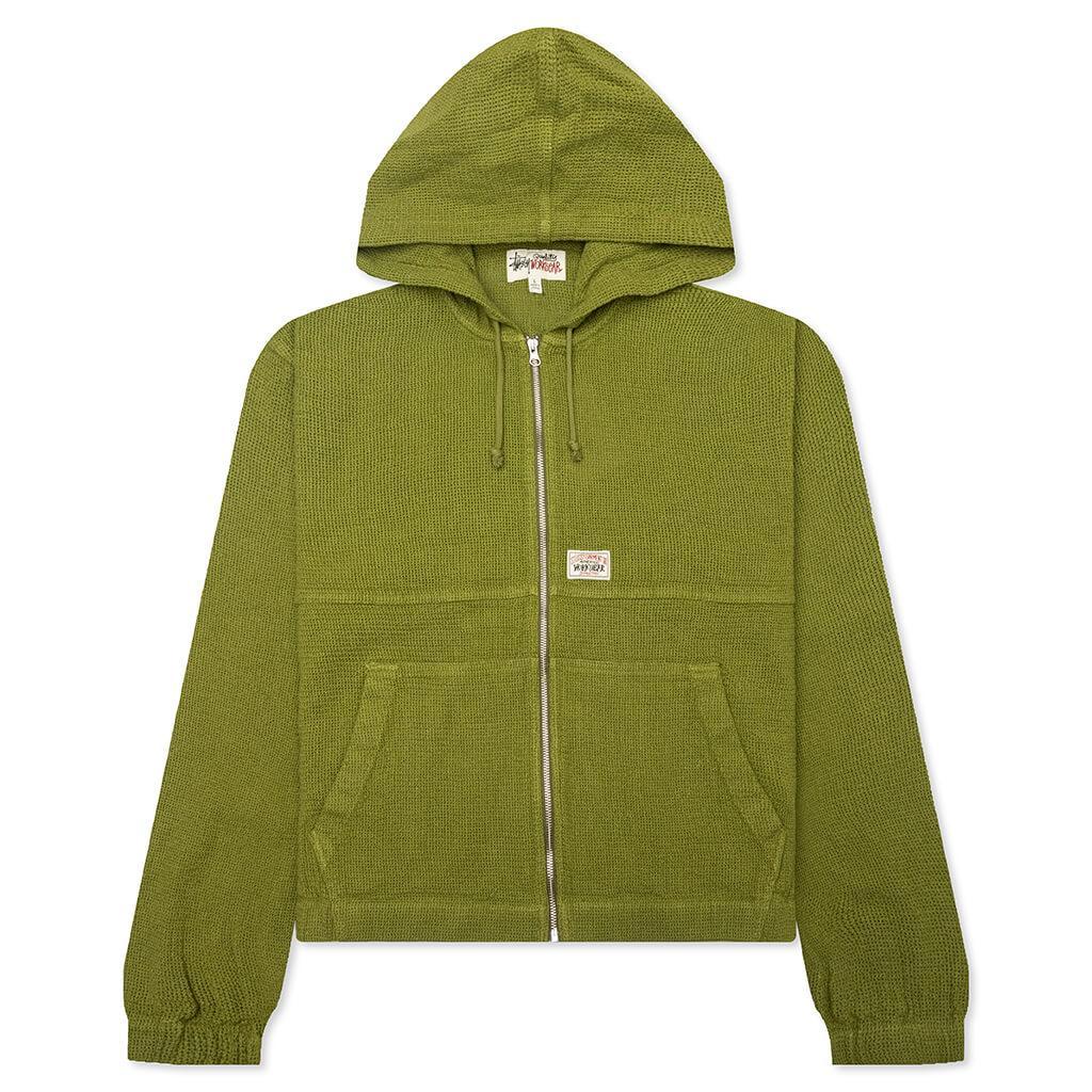 Work Jacket Cotton Mesh - Green Male Product Image