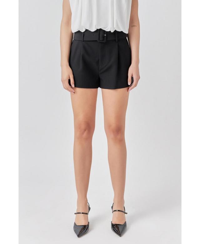 Endless Rose Belted Shorts Product Image