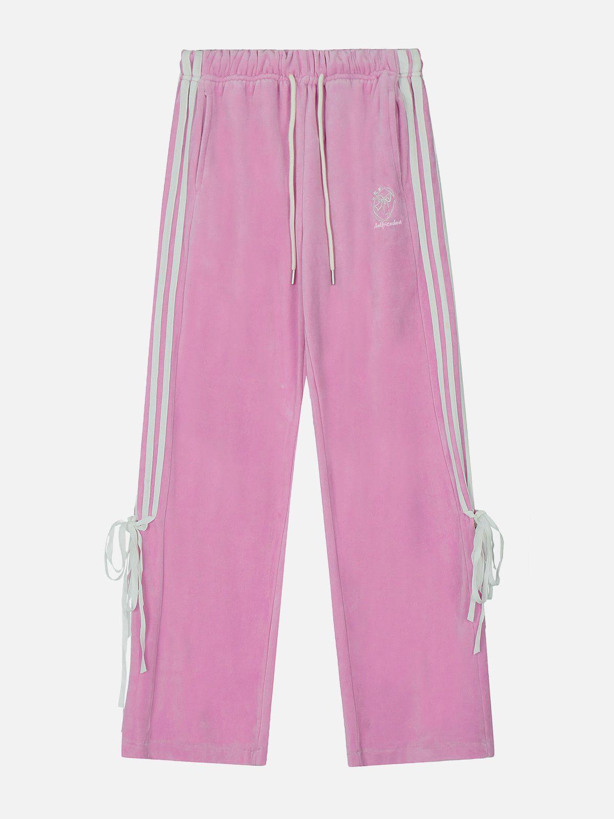 Aelfric Eden Ribbon Bow Drawstring Sweatpants Female Product Image