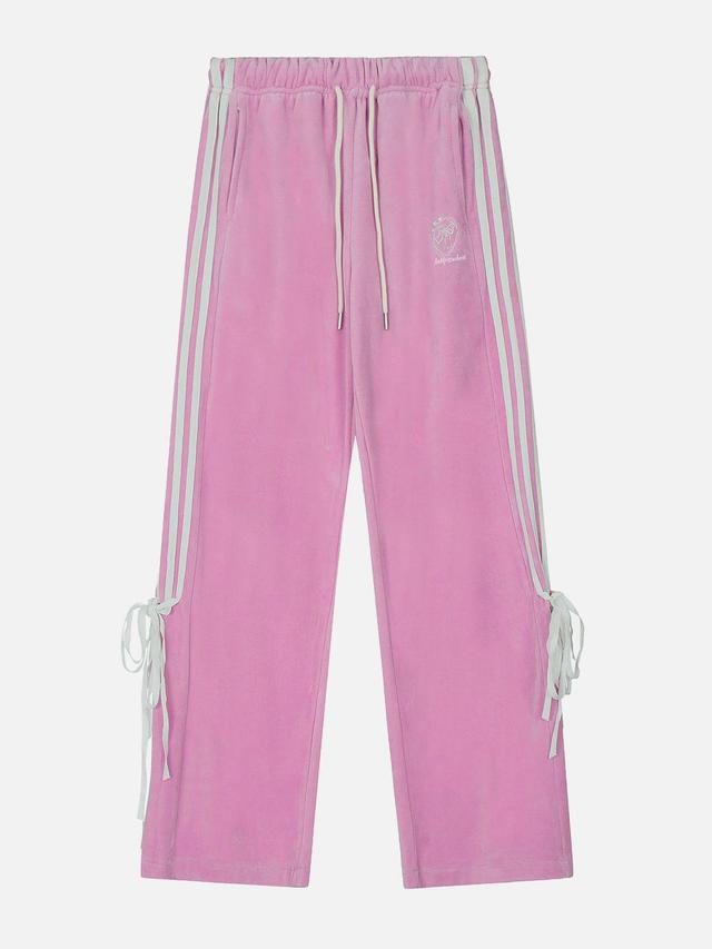 Aelfric Eden Ribbon Bow Drawstring Sweatpants Female Product Image