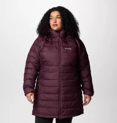 Plus Size Columbia Powder Lite II Mid Jacket, Womens Product Image