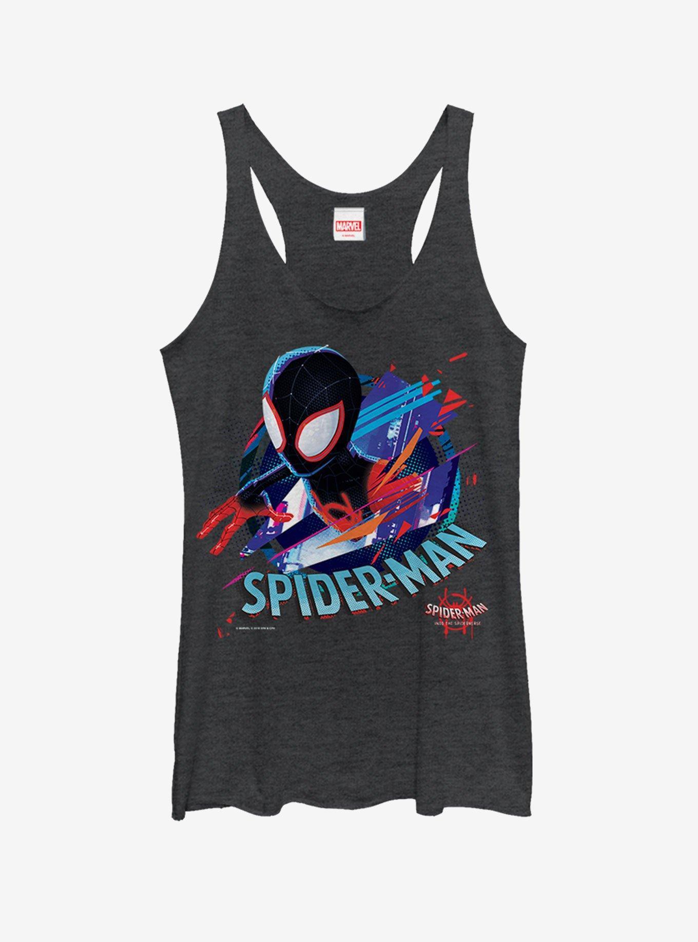 Marvel Spider-Man Spider-Verse Cracked Spider Girls Tank Product Image