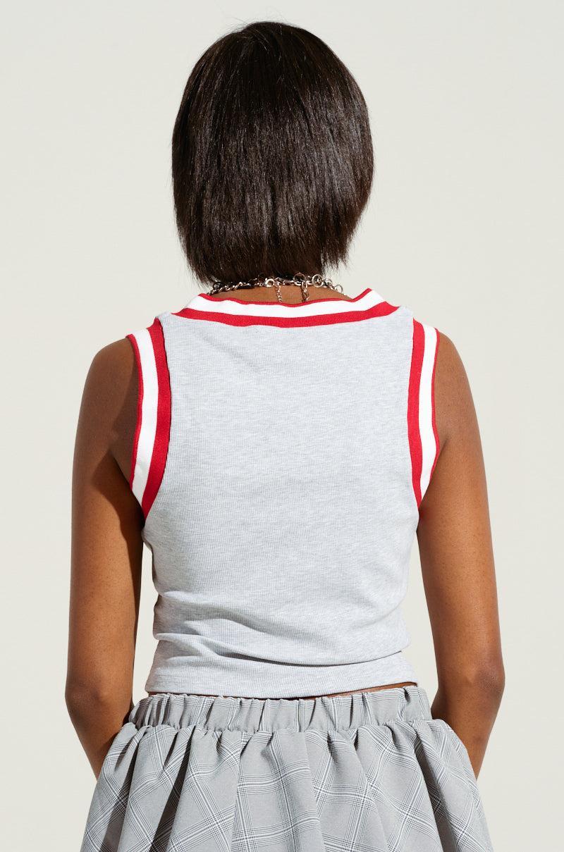 ROSTER GRAPHIC CROPPED TANK Product Image