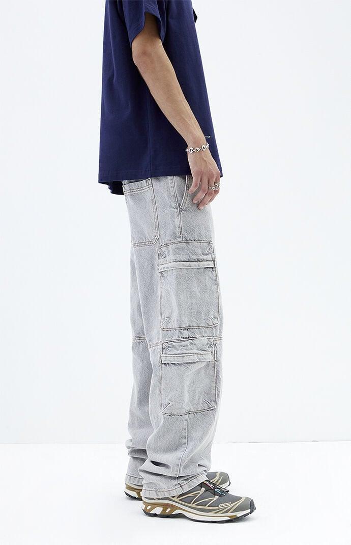 PacSun Men's Eco Baggy Cargo Jeans Product Image