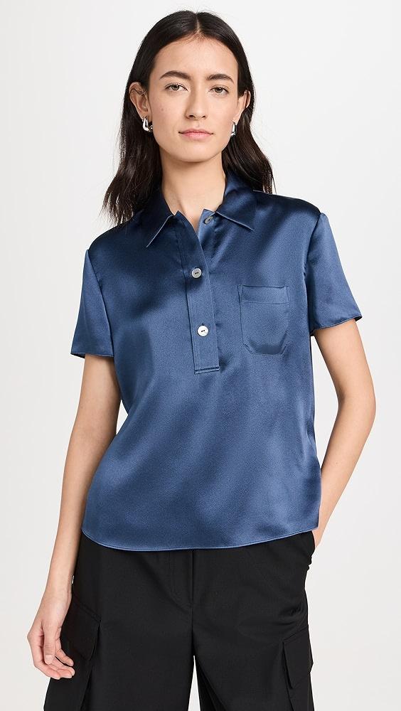 Vince Short Sleeve Polo | Shopbop product image