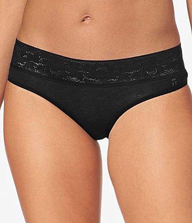 Tommy John Lace Waist Cheeky Second Skin Bikini Panty Product Image