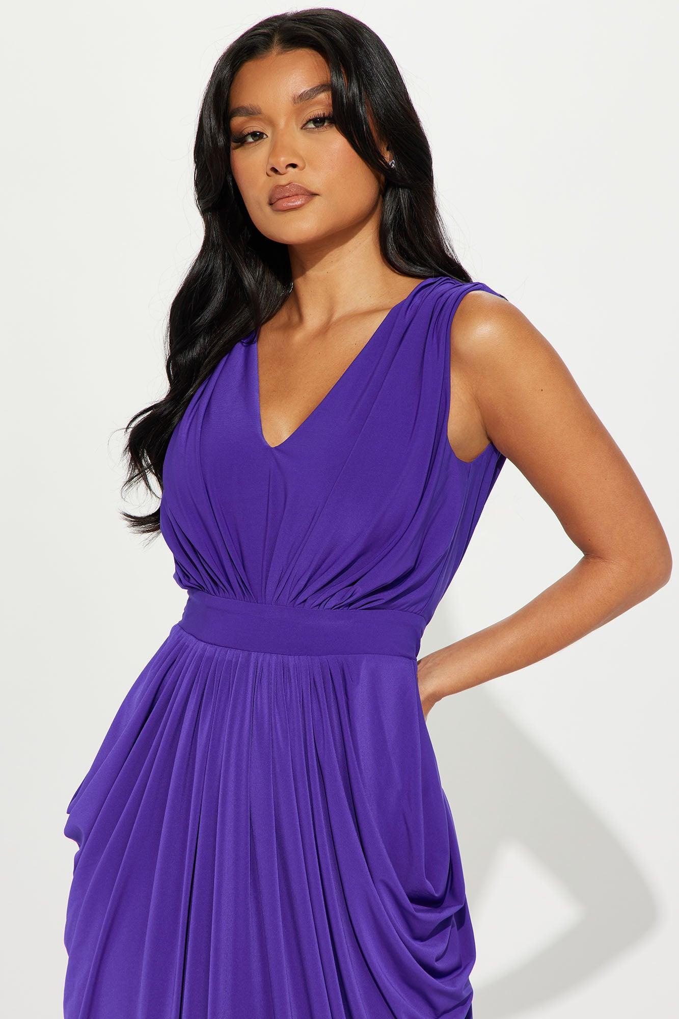 Who Me Maxi Dress - Purple Product Image