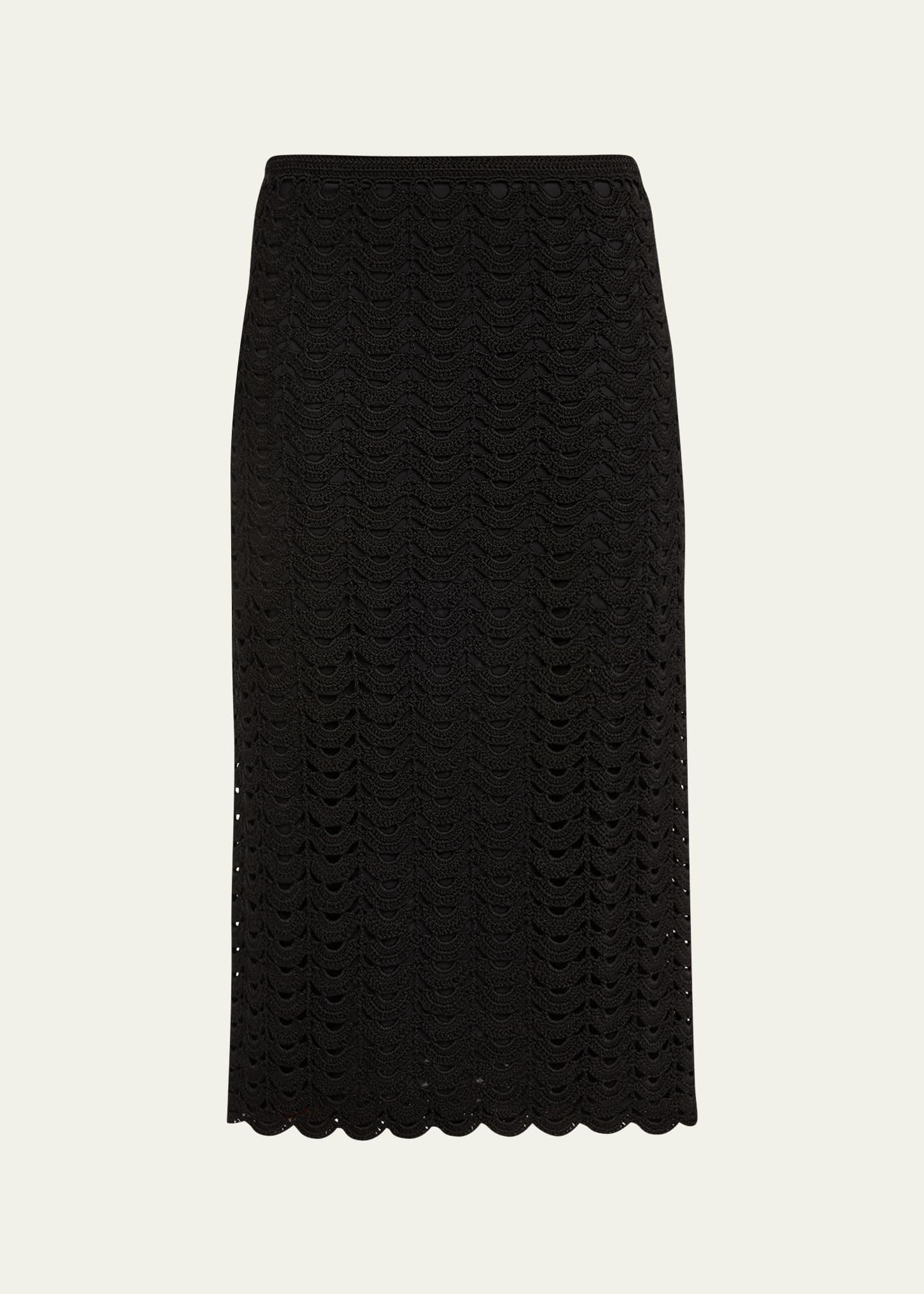 Crochet Pencil Midi Skirt product image