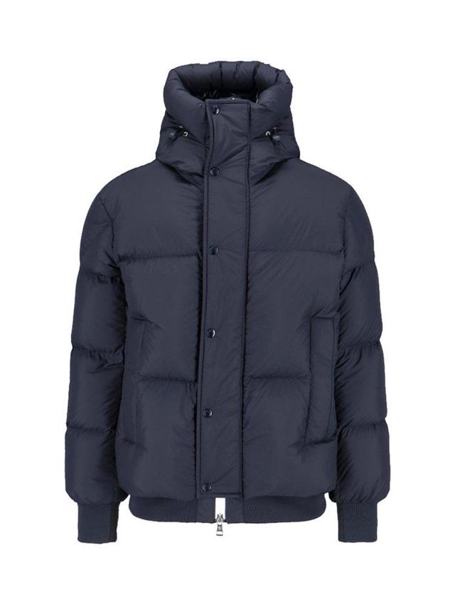 MONCLER Risler Padded Short Down Jacket In Navy Product Image