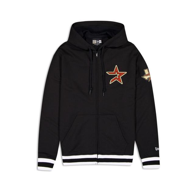 Houston Astros Coop Logo Select Full-Zip Hoodie Male Product Image