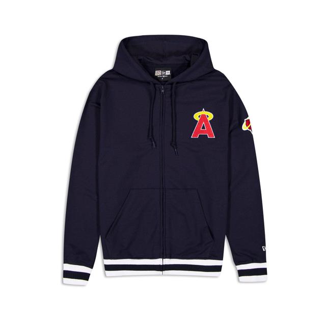 Los Angeles Angels Coop Logo Select Full-Zip Hoodie Male Product Image