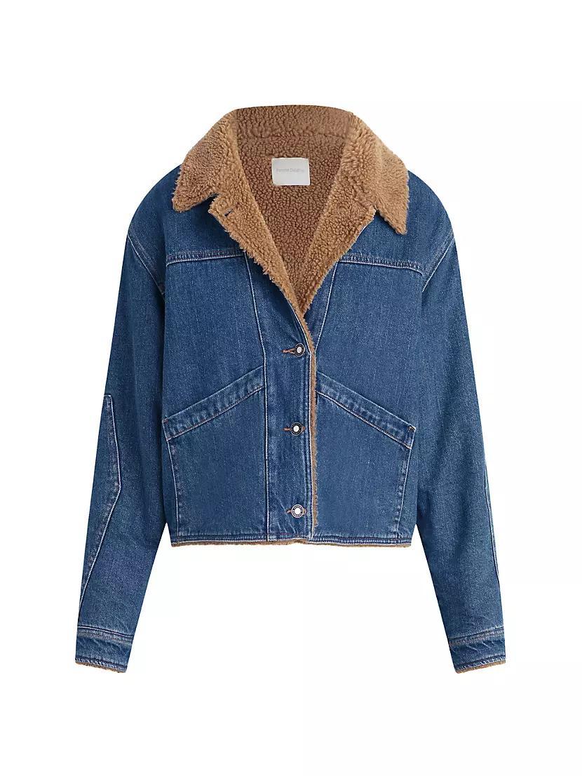 Bridget Denim Cropped Jacket product image